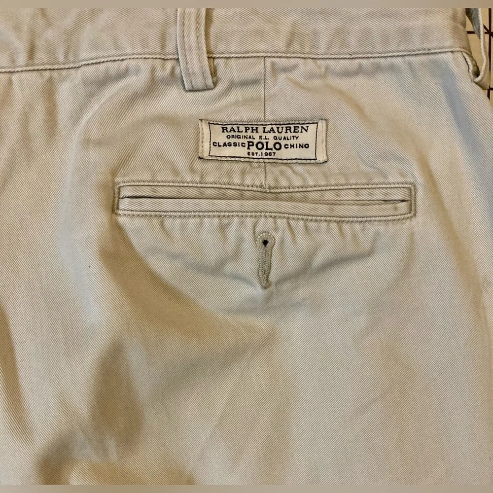 Polo Ralph Lauren Men’s 38/32 Beige‎ Andrew Chino Pants